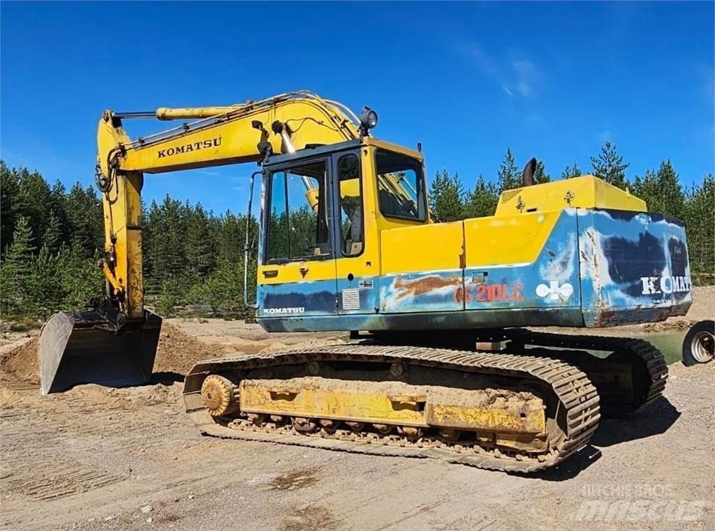 Komatsu PC210LC-3 Pásová rýpadla
