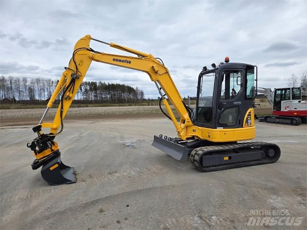 Komatsu PC50MR-2 Mini rýpadla < 7t