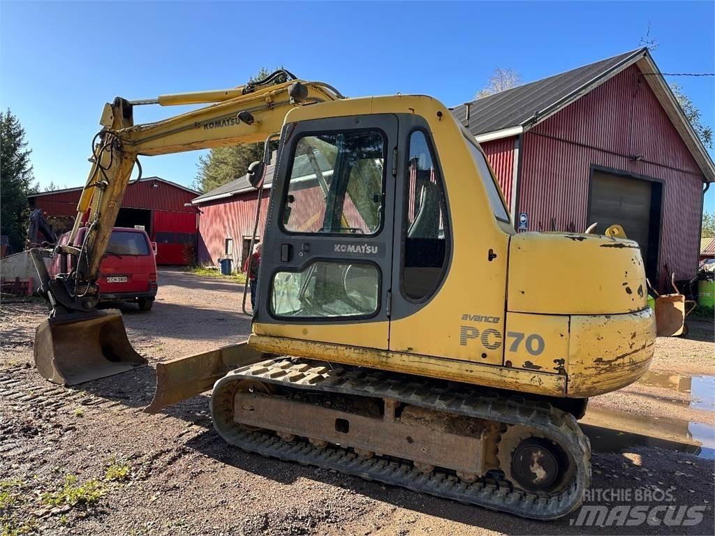 Komatsu PC70-7 Midi rýpadla 7t - 12t