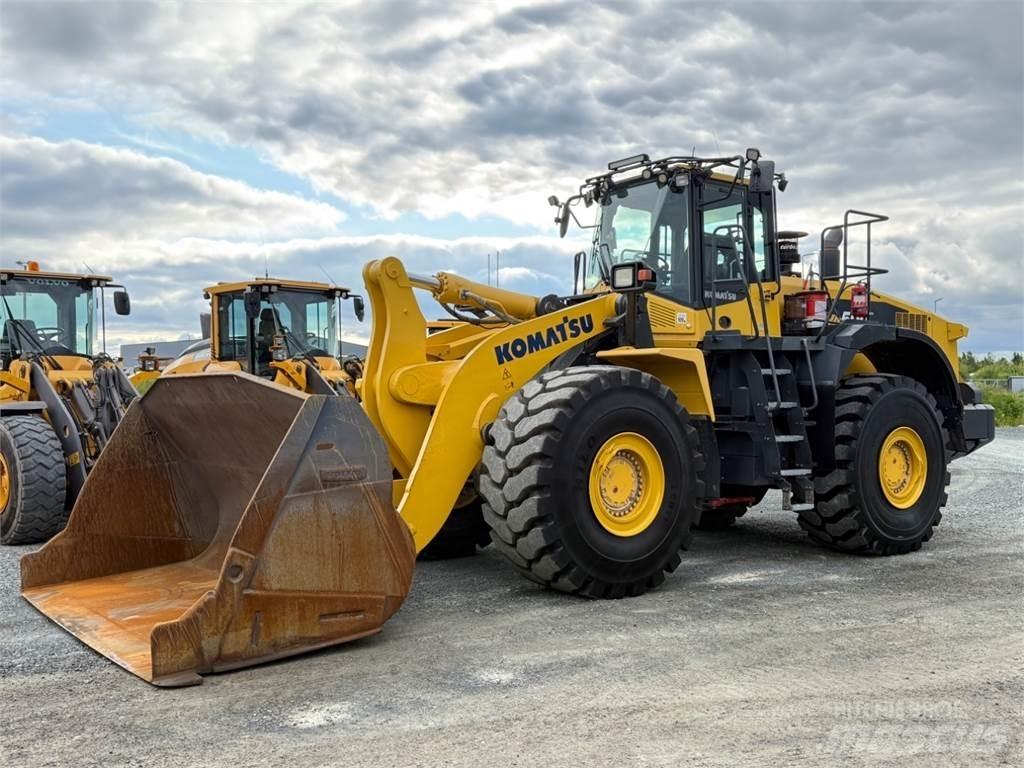 Komatsu WA500-7 Kolové nakladače