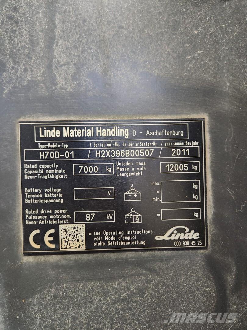 Linde H70D-01 Dieselové vozíky