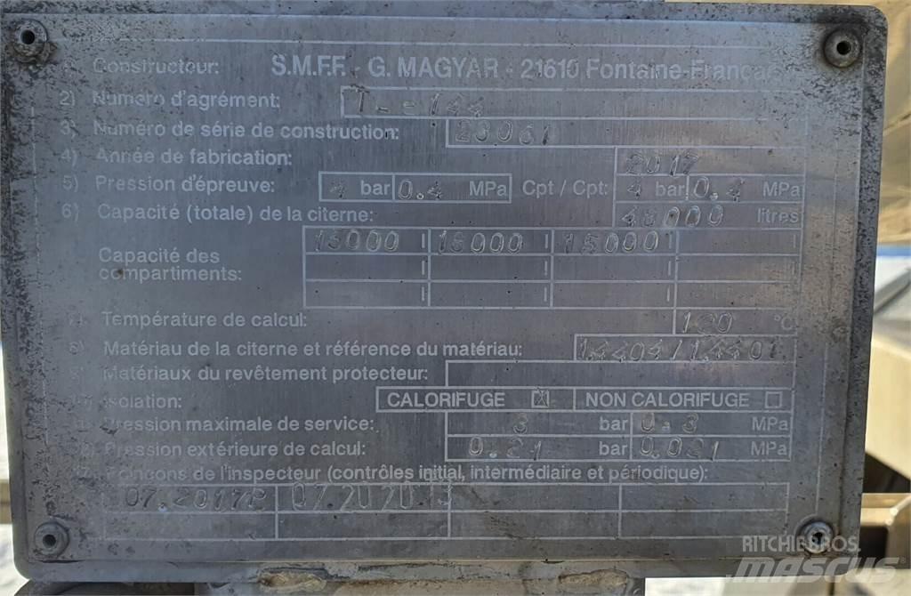 Magyar R42ESD Cisternové přívěsy