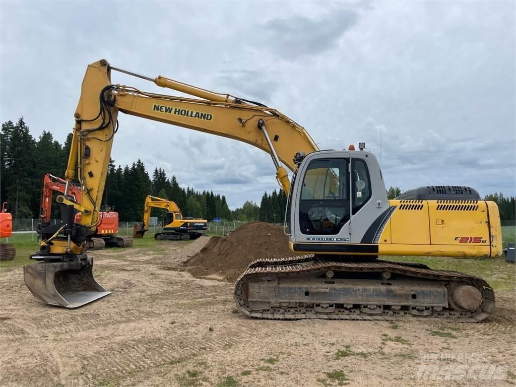 New Holland E215B Pásová rýpadla