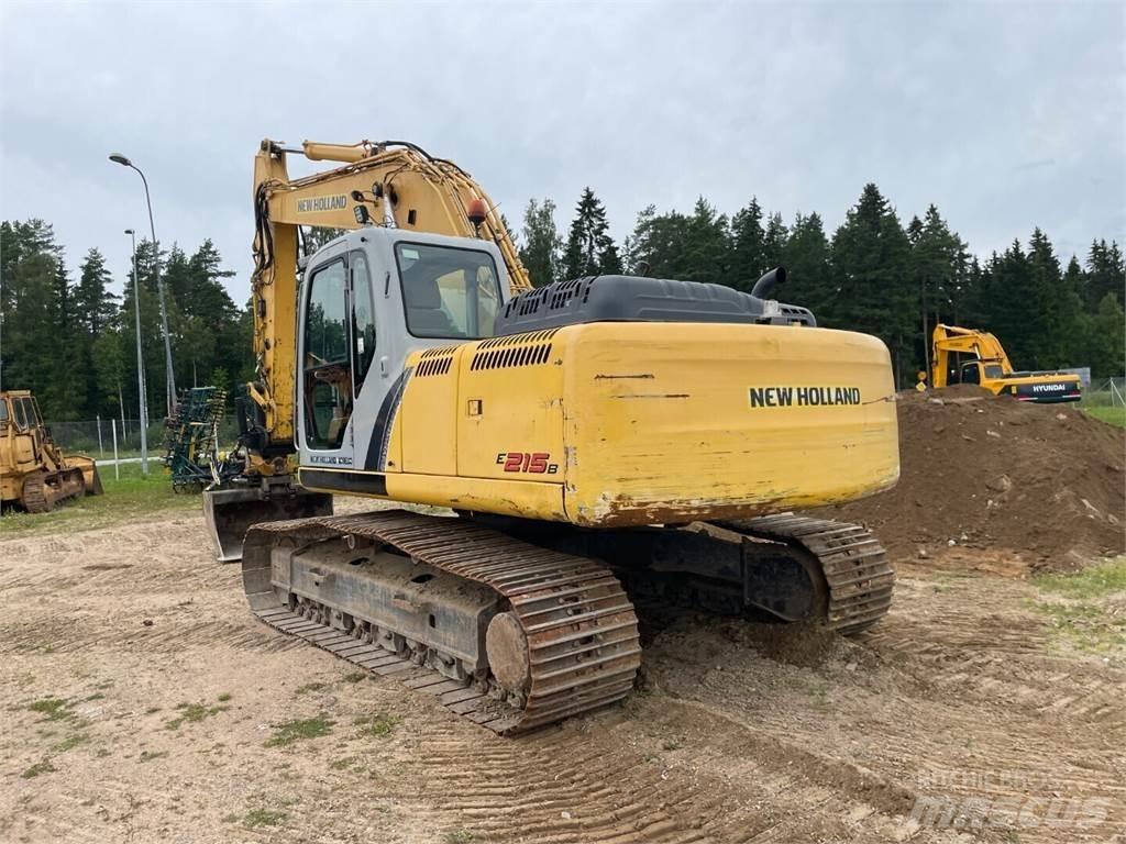New Holland E215B Pásová rýpadla
