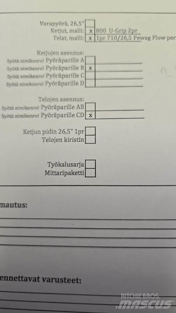 Ponsse Buffalo Vyvážecí traktory