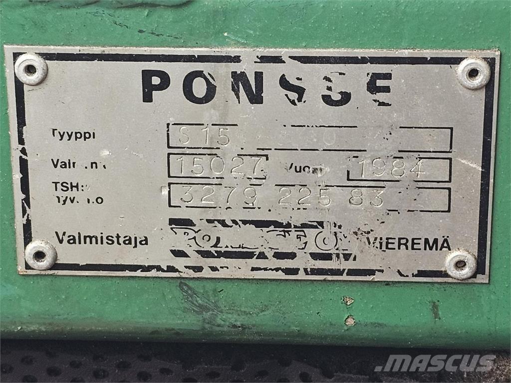 Ponsse S15 Vyvážecí traktory