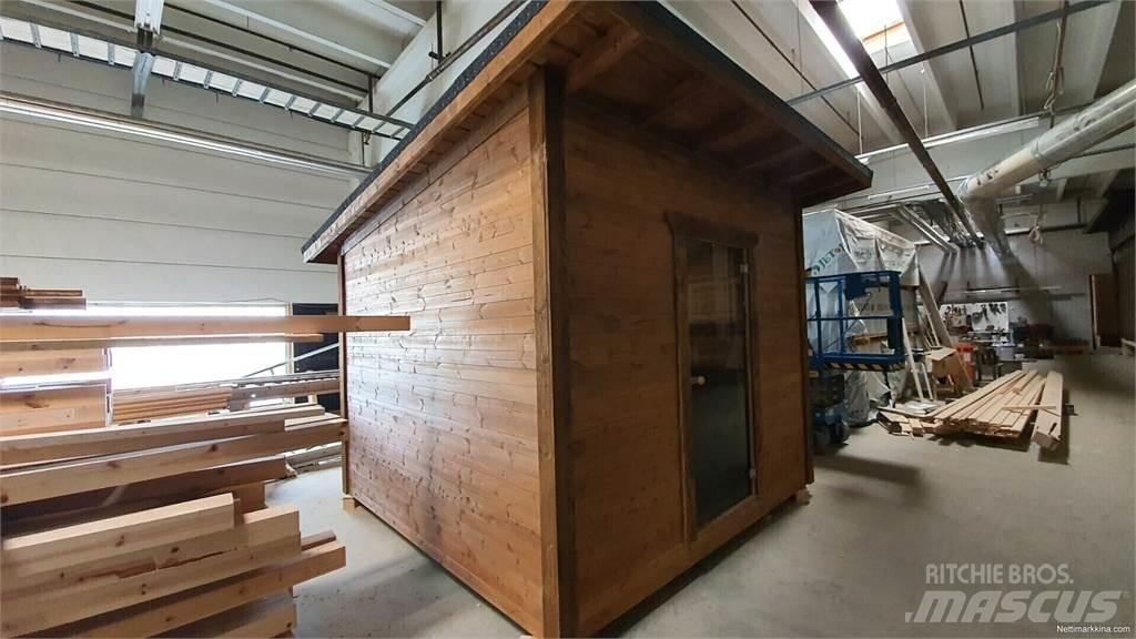  Saunamökki 15 hlö Ocelové rámové budovy