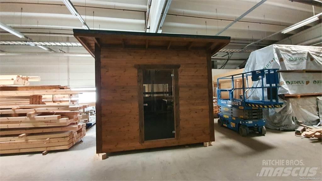  Saunamökki 15 hlö Ocelové rámové budovy
