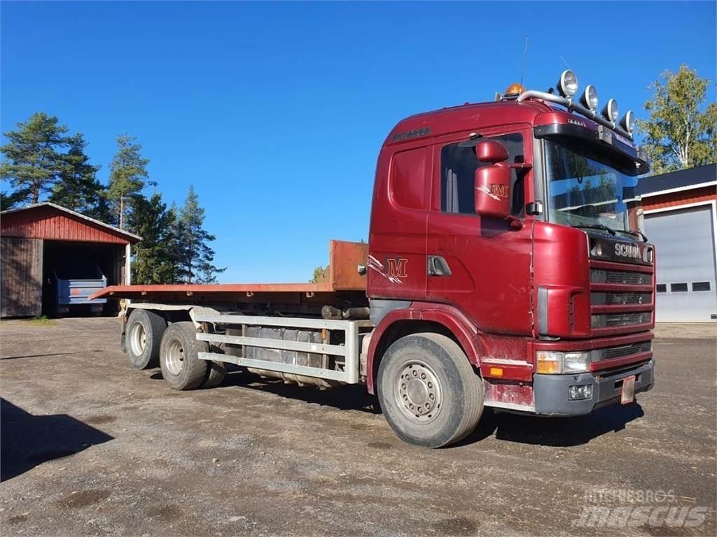 Scania 144G 460 Hákový nosič kontejnerů