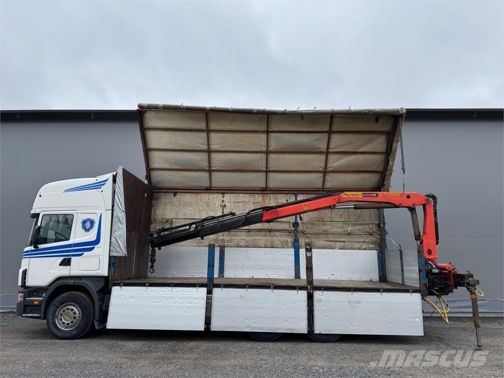 Scania 144G 6x2 Autojeřáby, hydraulické ruky