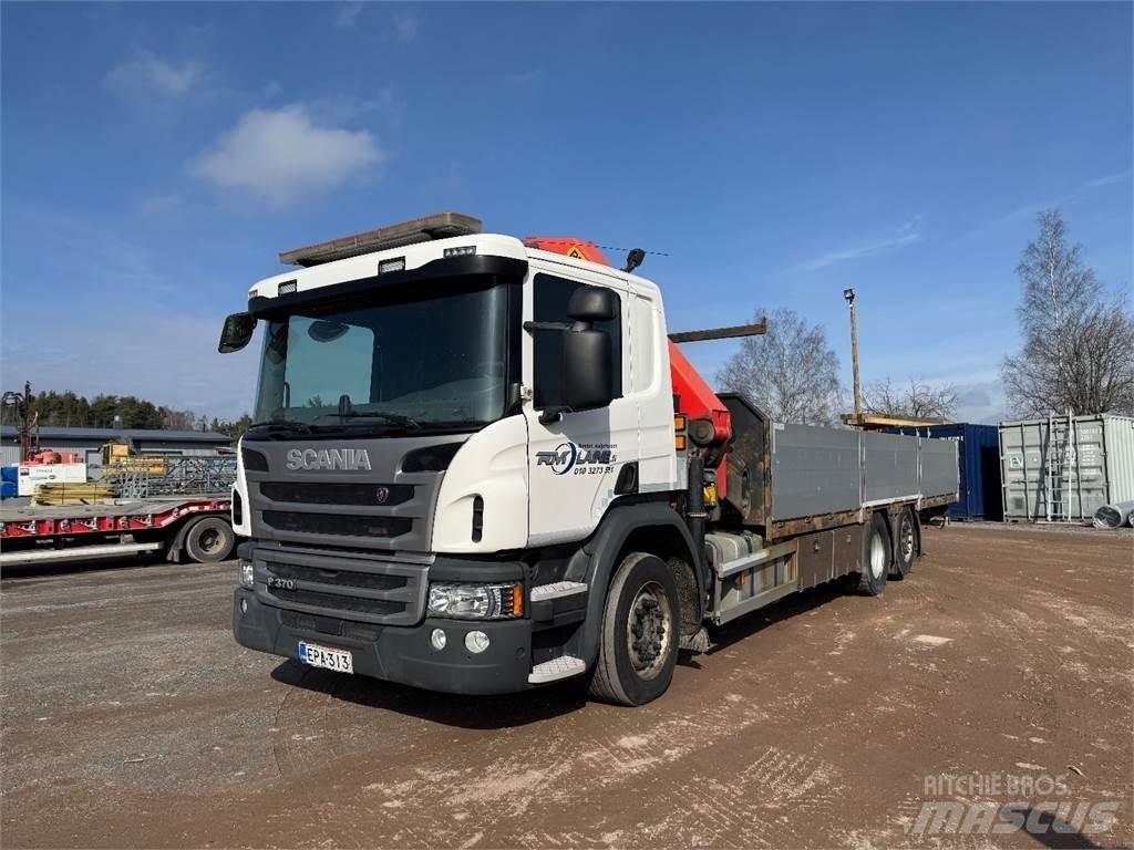 Scania P370 Autojeřáby, hydraulické ruky