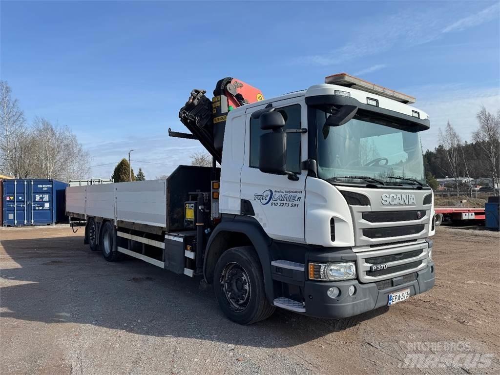 Scania P370 Autojeřáby, hydraulické ruky