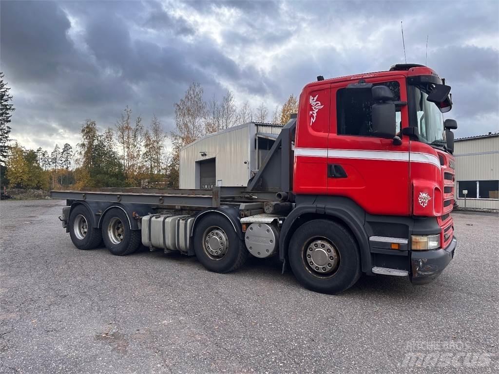 Scania R500 8X4 Hákový nosič kontejnerů