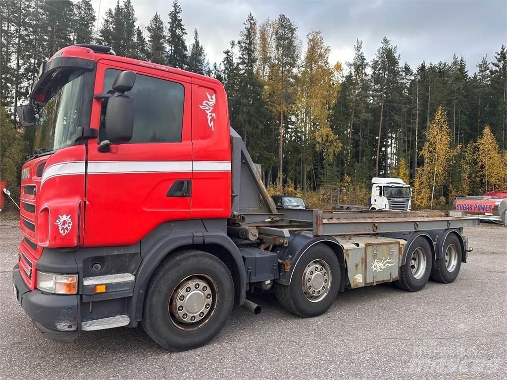 Scania R500 8X4 Hákový nosič kontejnerů