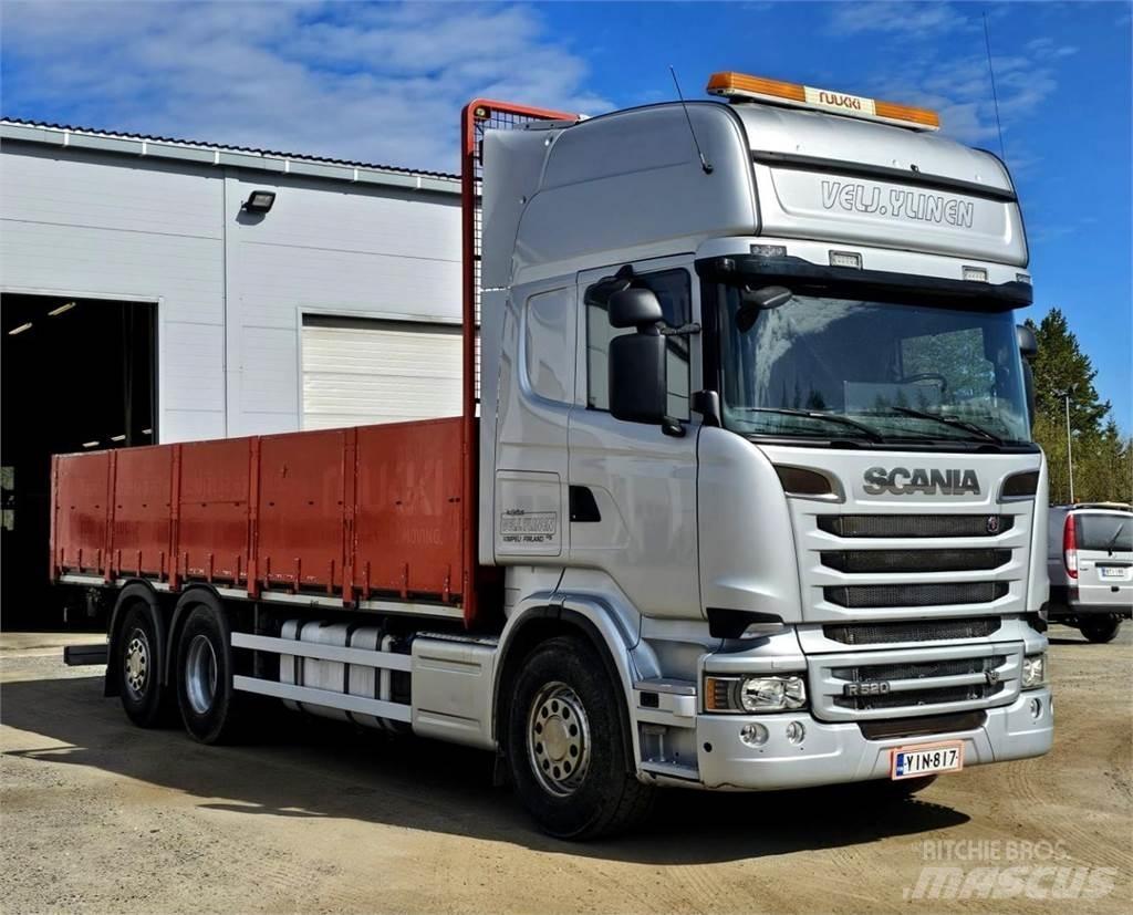 Scania R520 6x2 Valníky/Sklápěcí bočnice