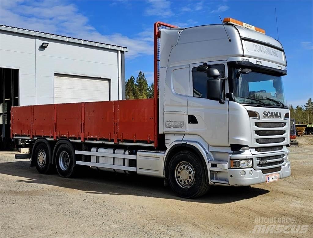 Scania R520 6x2 Valníky/Sklápěcí bočnice