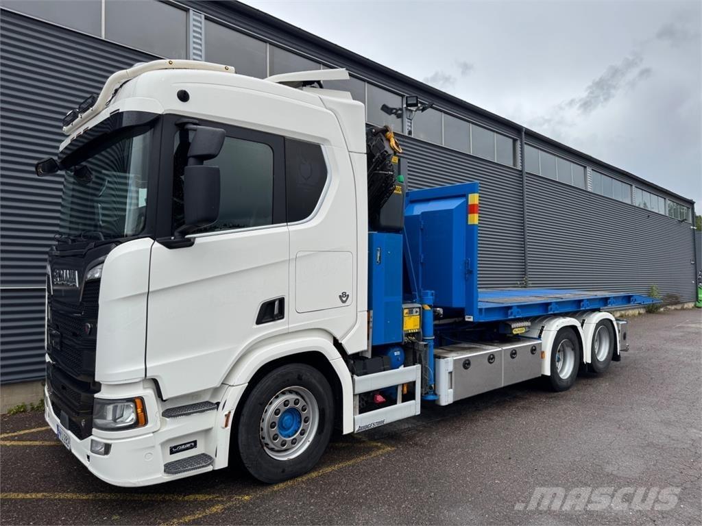 Scania R580 6X2 Crane trucks