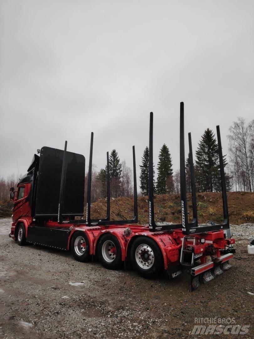 Scania R730 Vozy na přepravu kmenů