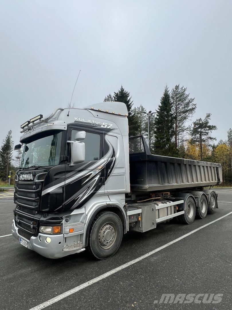 Scania R730 Hákový nosič kontejnerů