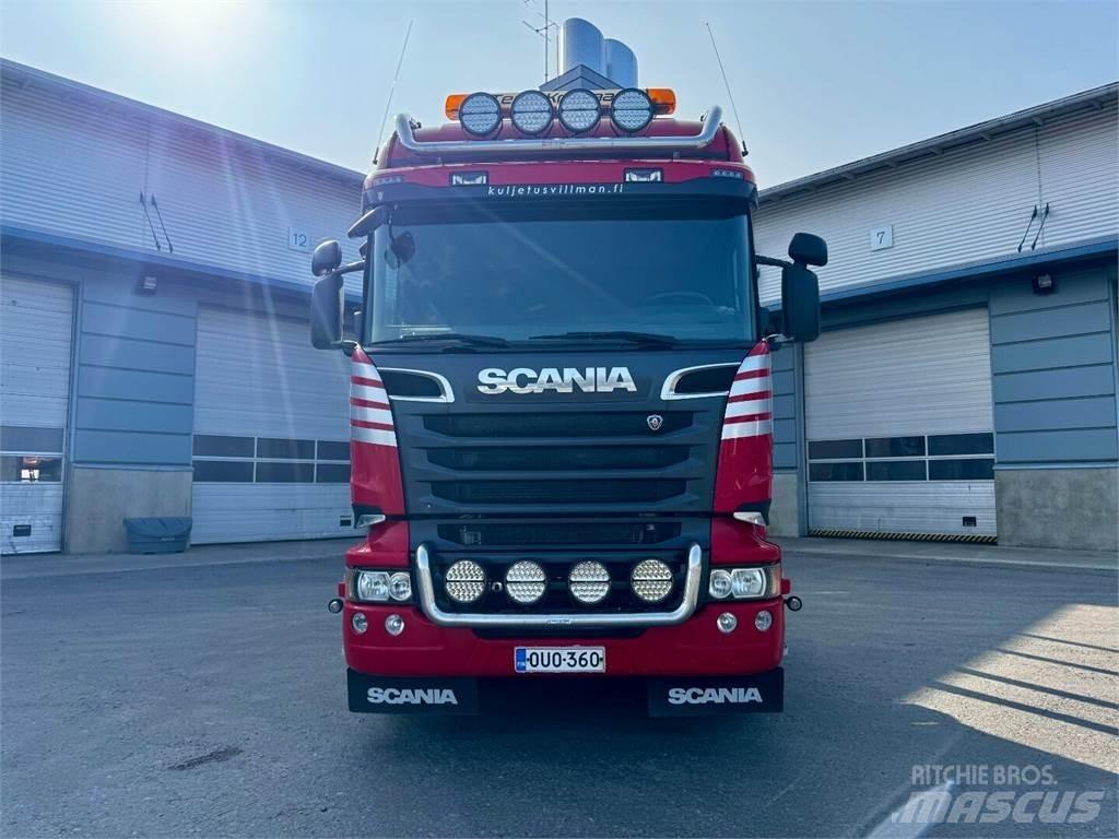 Scania R730 8x4 Vozy na přepravu kmenů