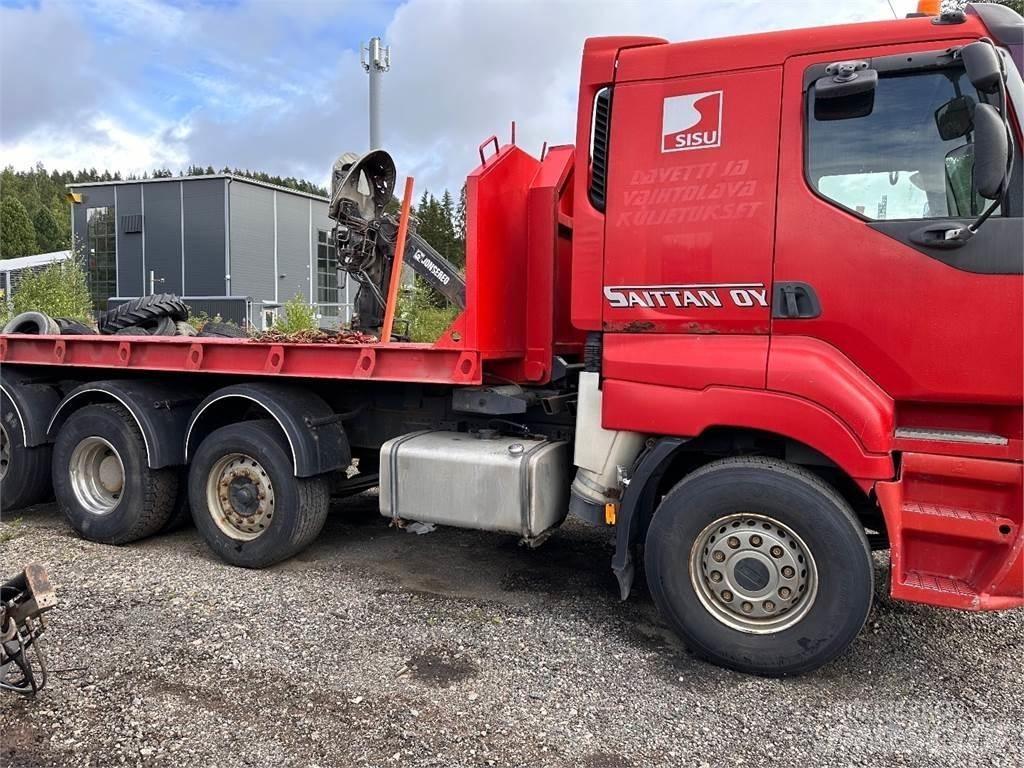 Sisu E14 8x2 Hákový nosič kontejnerů