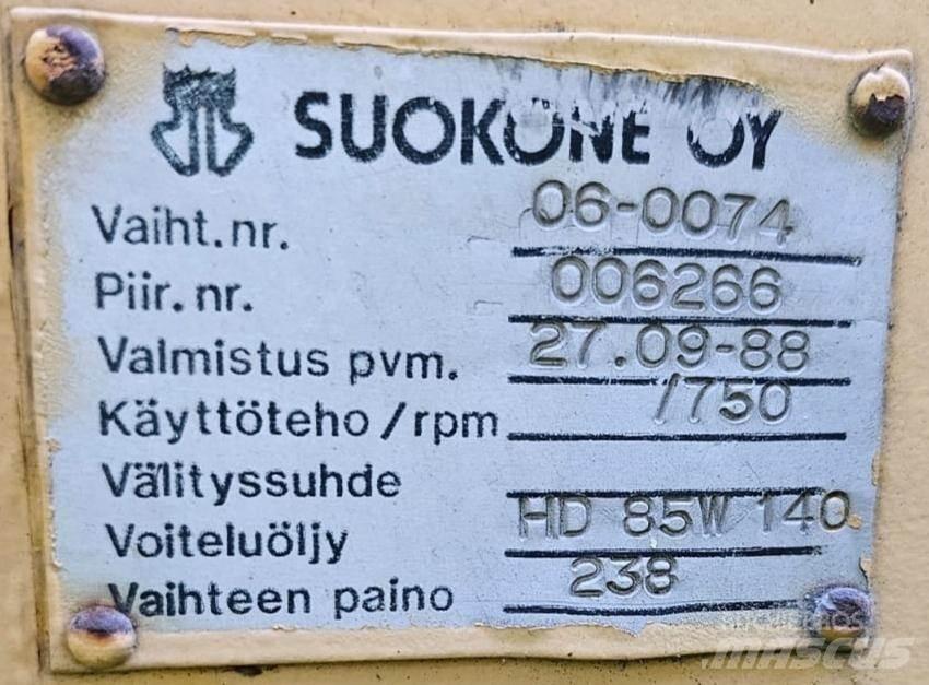 Suokone Jyrsin Stavebnictví - ostatní