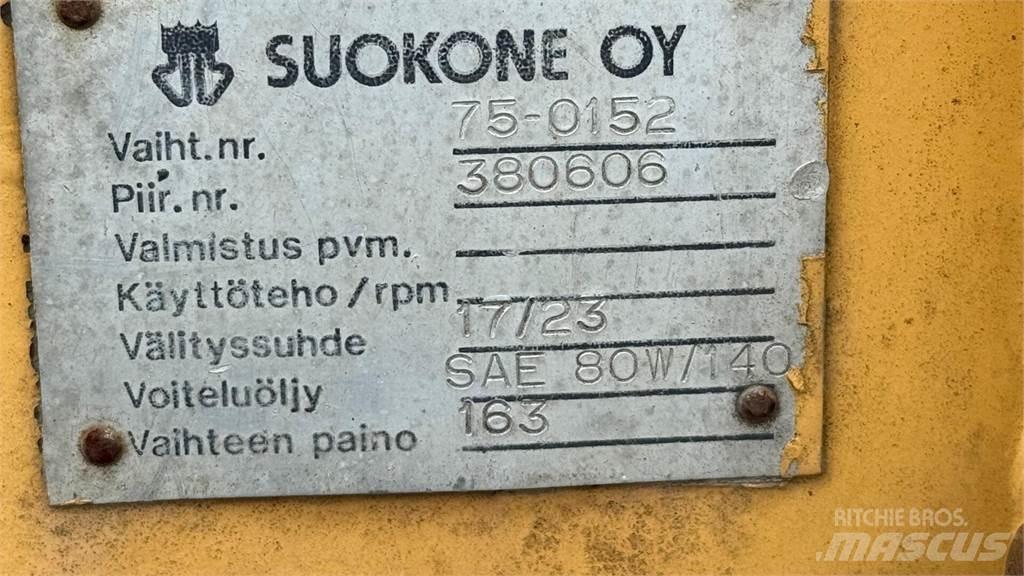 Suokone jyrsin Rotační brány a půdní frézy