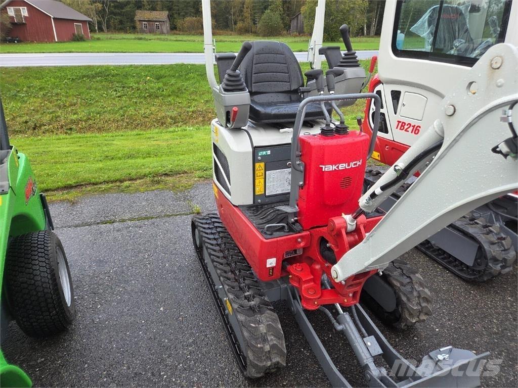 Takeuchi TB210R Mini rýpadla < 7t