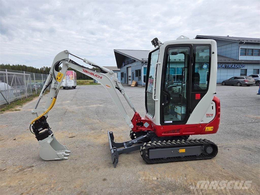 Takeuchi TB216 Mini rýpadla < 7t