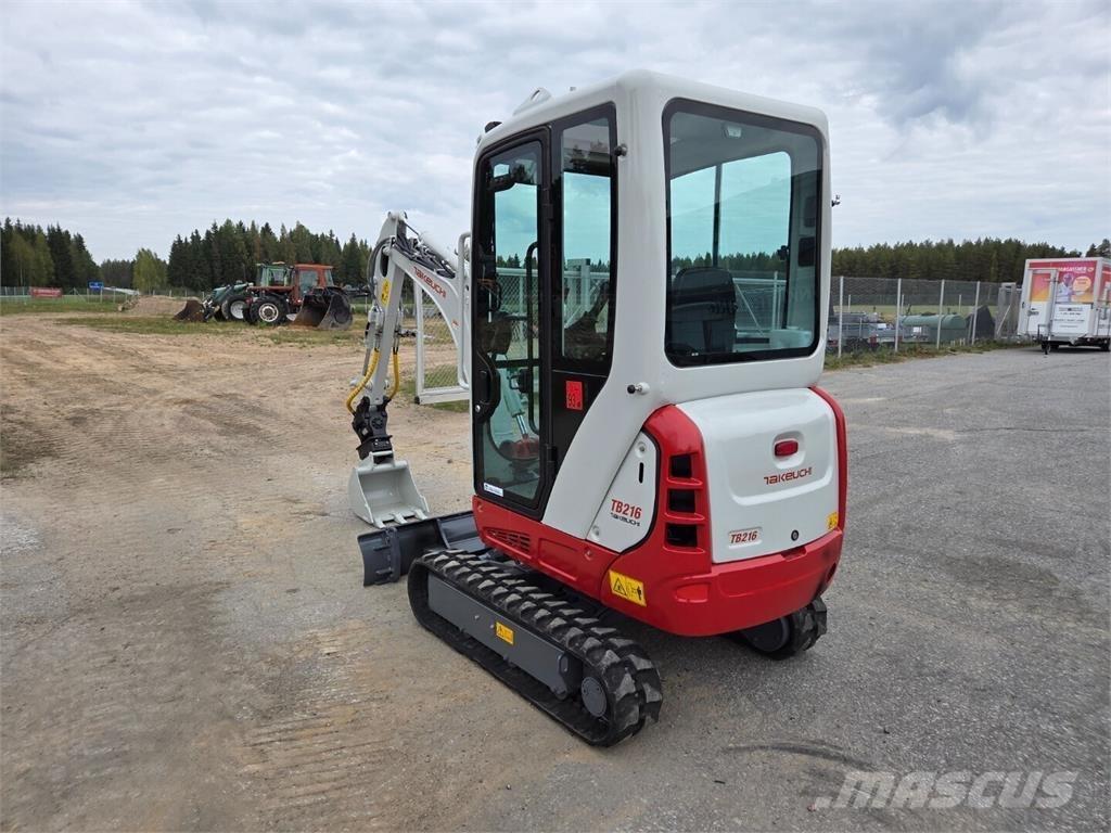 Takeuchi TB216 Mini rýpadla < 7t