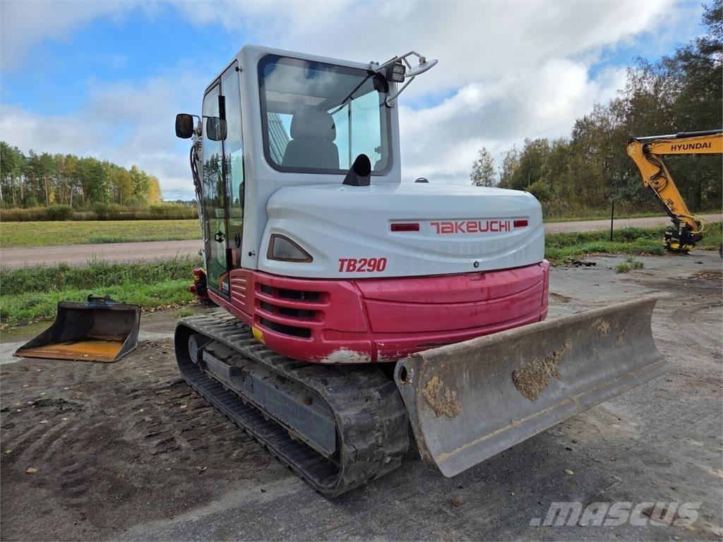 Takeuchi TB290 Midi rýpadla 7t - 12t