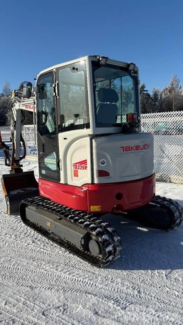 Takeuchi TB335R Mini rýpadla < 7t