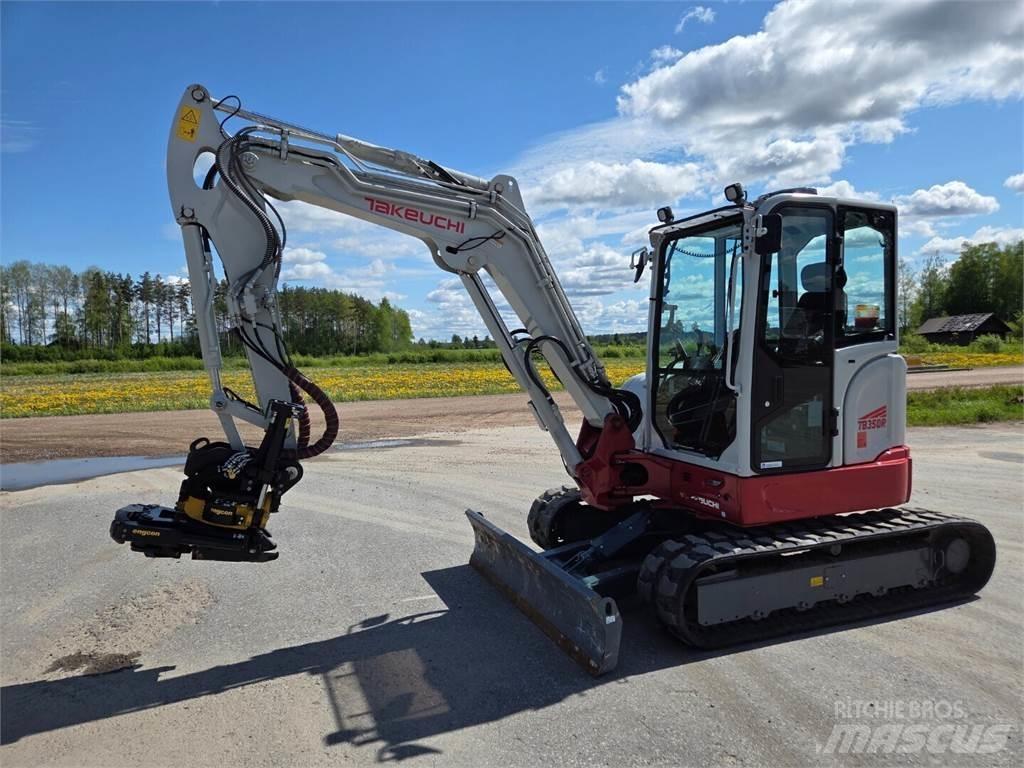 Takeuchi TB350R Mini rýpadla < 7t