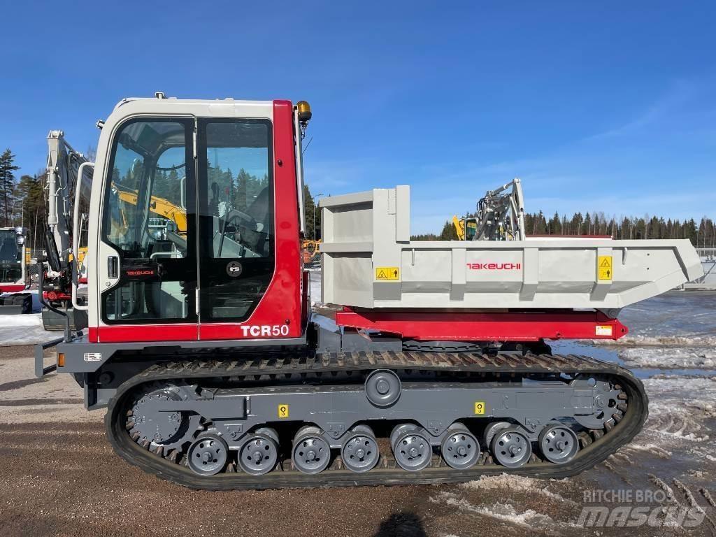 Takeuchi TCR50 Pásové dempry