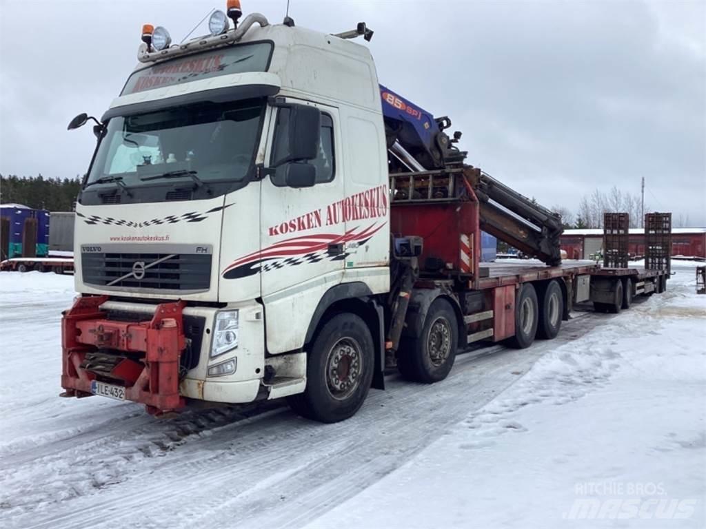 Volvo 8x4 Autojeřáby, hydraulické ruky