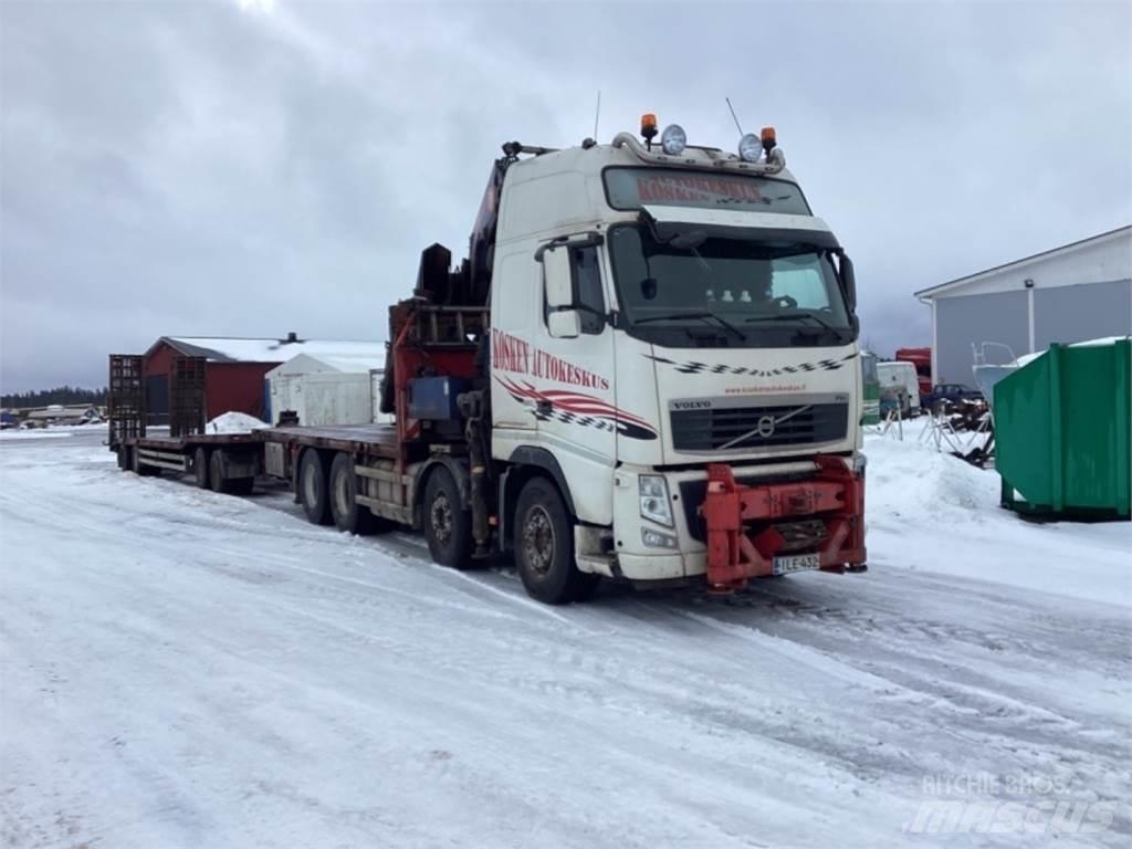 Volvo 8x4 Autojeřáby, hydraulické ruky