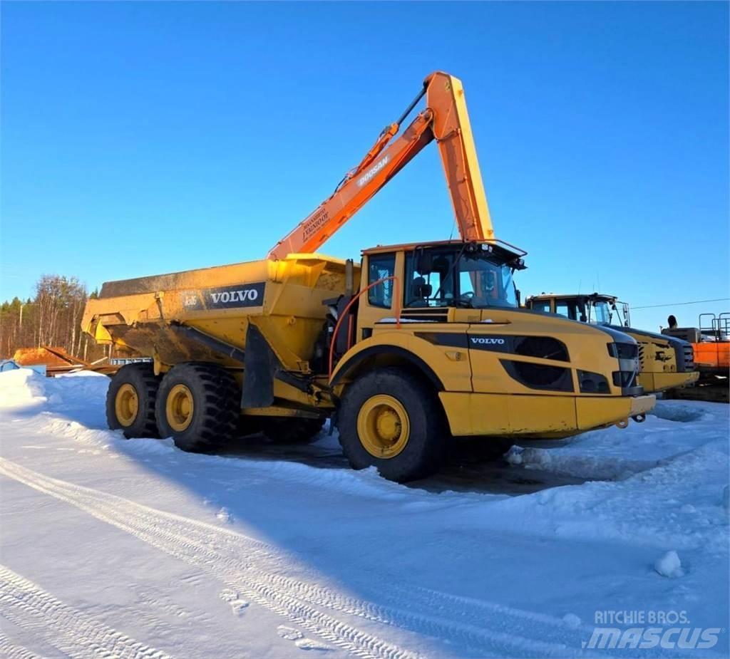 Volvo A30G Kloubové dempry