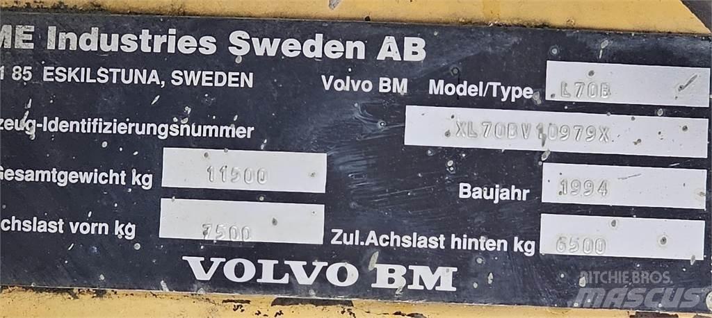 Volvo BM L 70 B Kolové nakladače