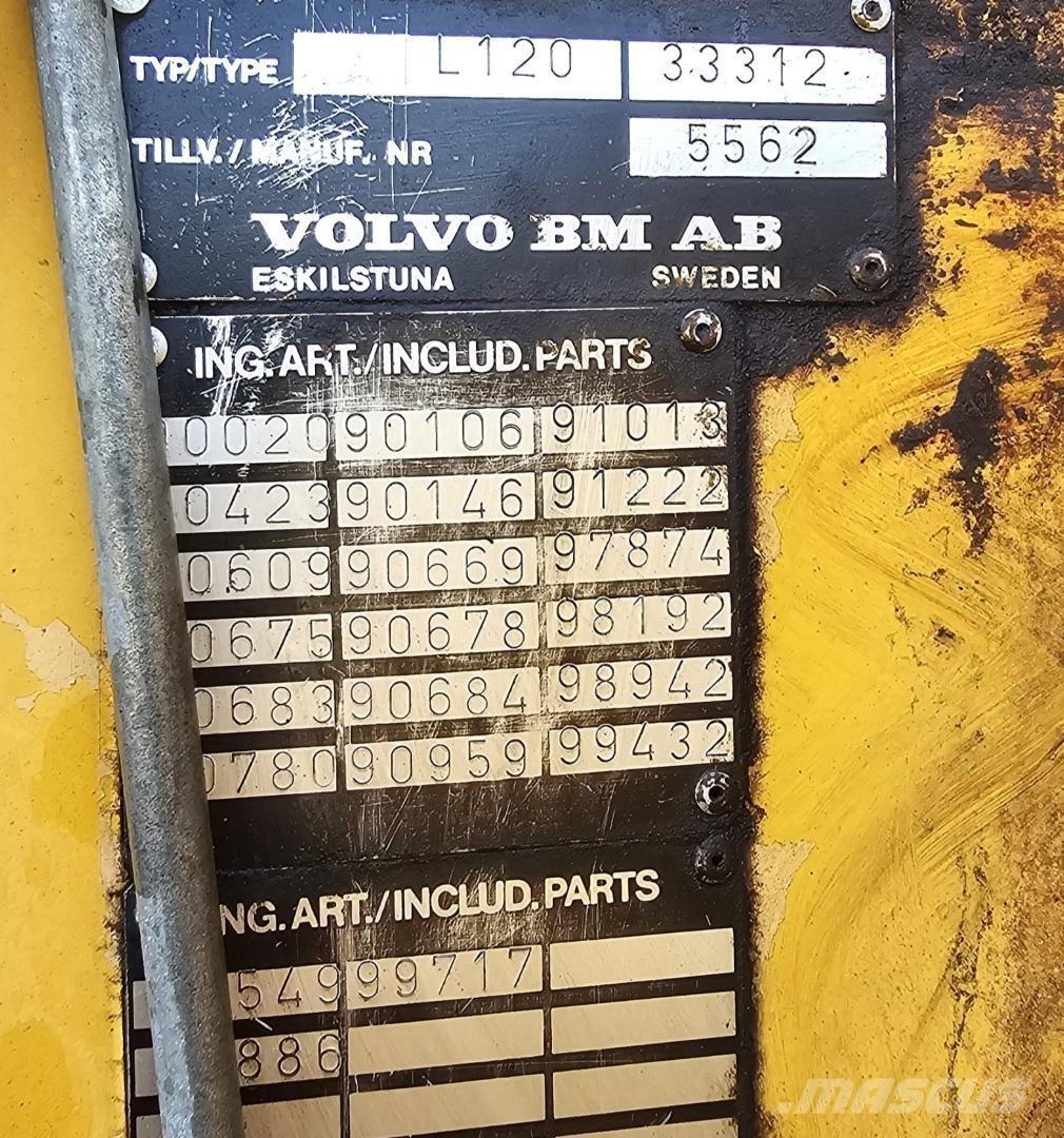 Volvo BM L120 Kolové nakladače
