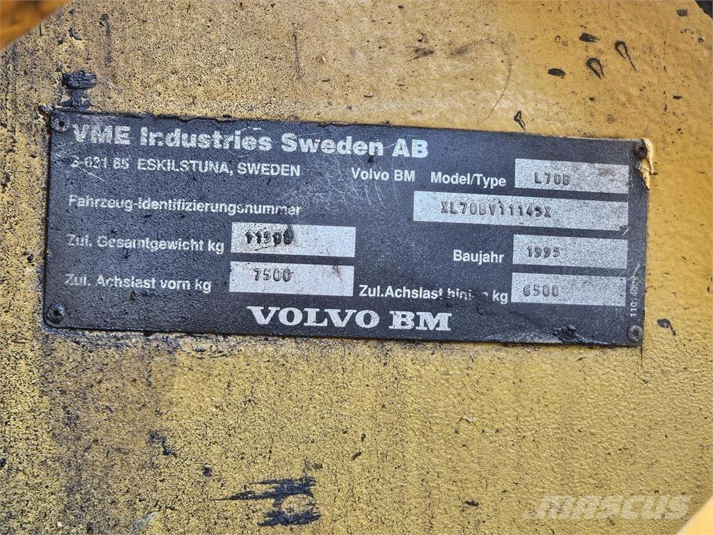 Volvo BM L70B Kolové nakladače