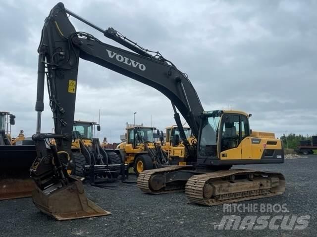 Volvo EC300DL Pásová rýpadla