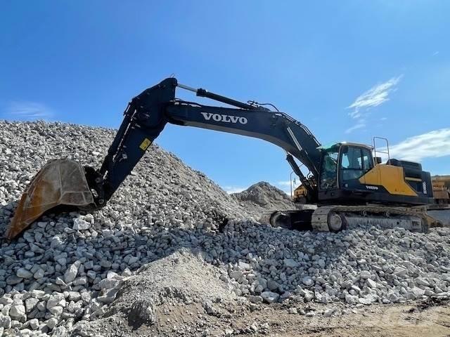Volvo EC480EL Pásová rýpadla