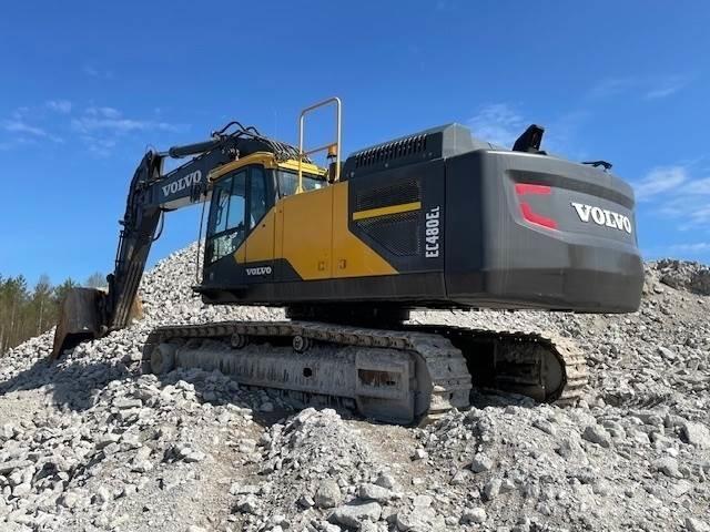 Volvo EC480EL Pásová rýpadla
