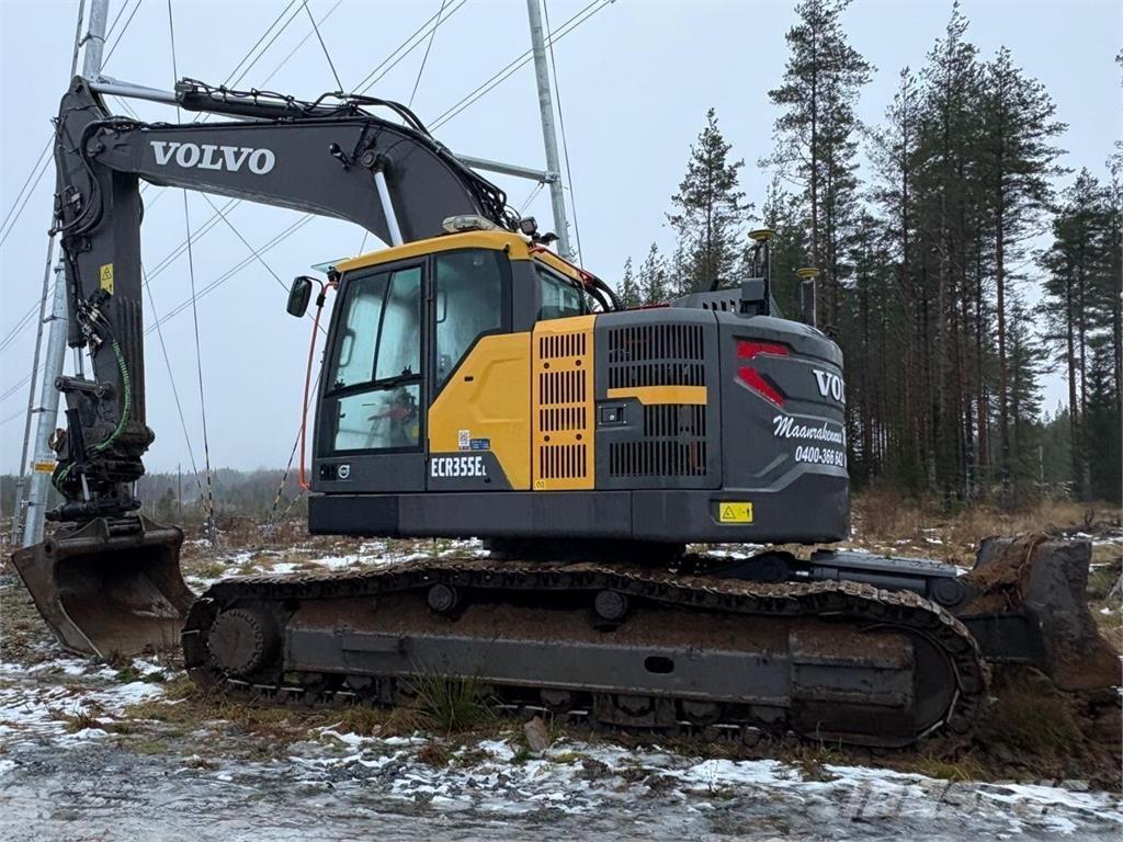 Volvo ECR 355 EL Pásová rýpadla