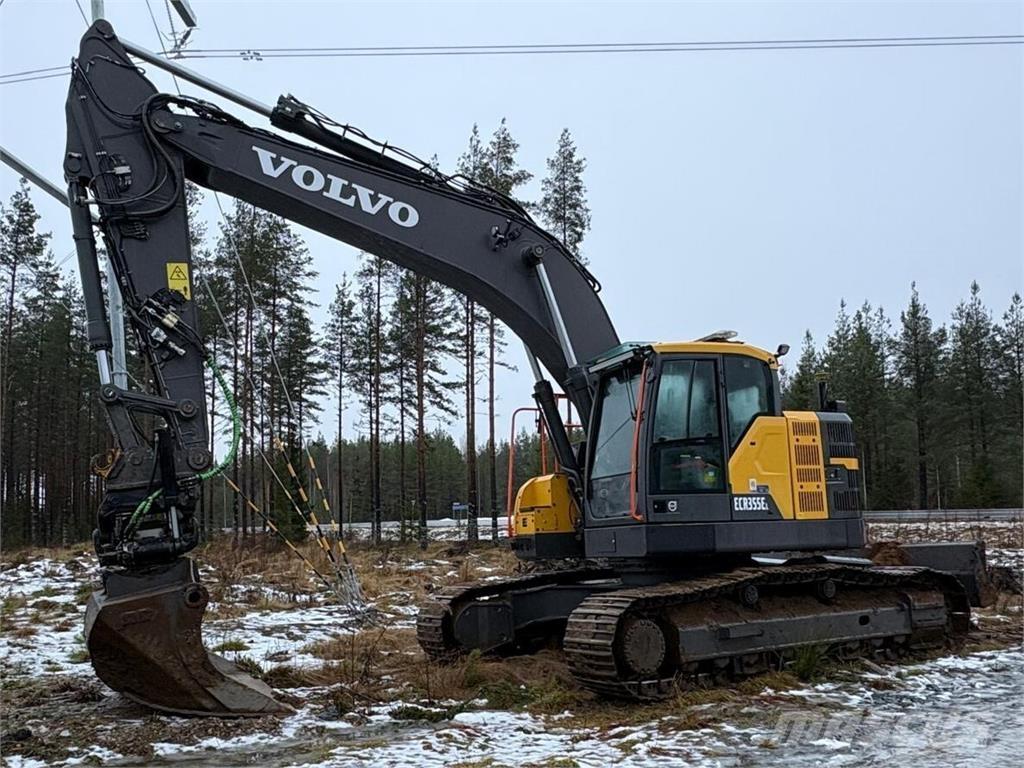 Volvo ECR 355 EL Pásová rýpadla
