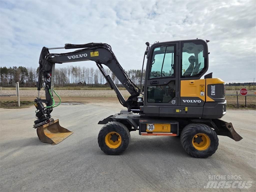 Volvo EW60E Kolová rýpadla