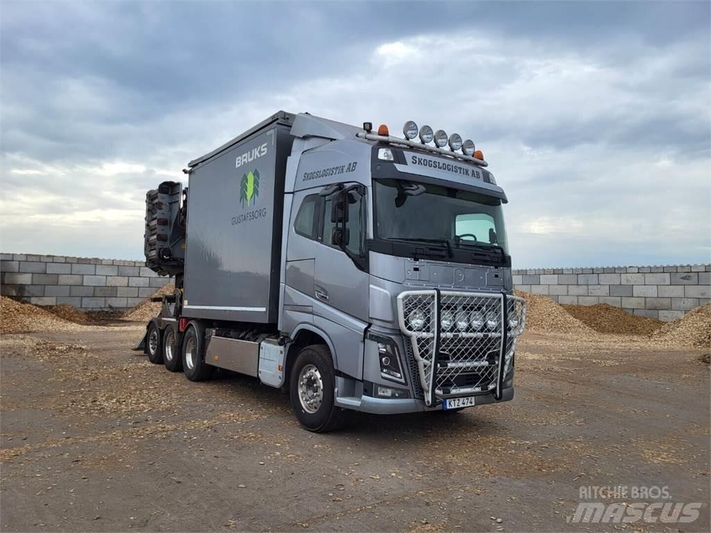 Volvo FH16 Vozy na dřevní štěpku