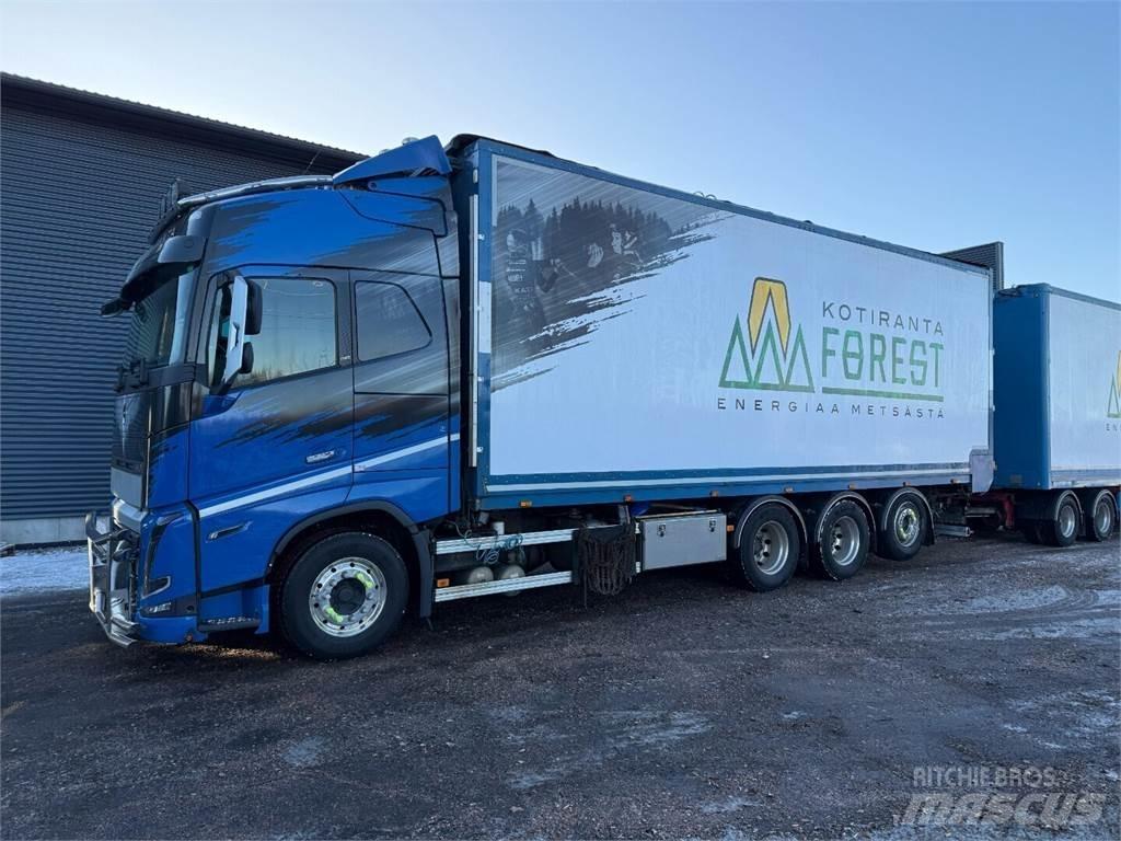Volvo fh16 Vozy na dřevní štěpku