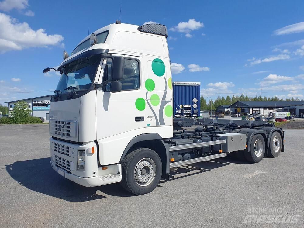 Volvo FH480 6x2 Hákový nosič kontejnerů