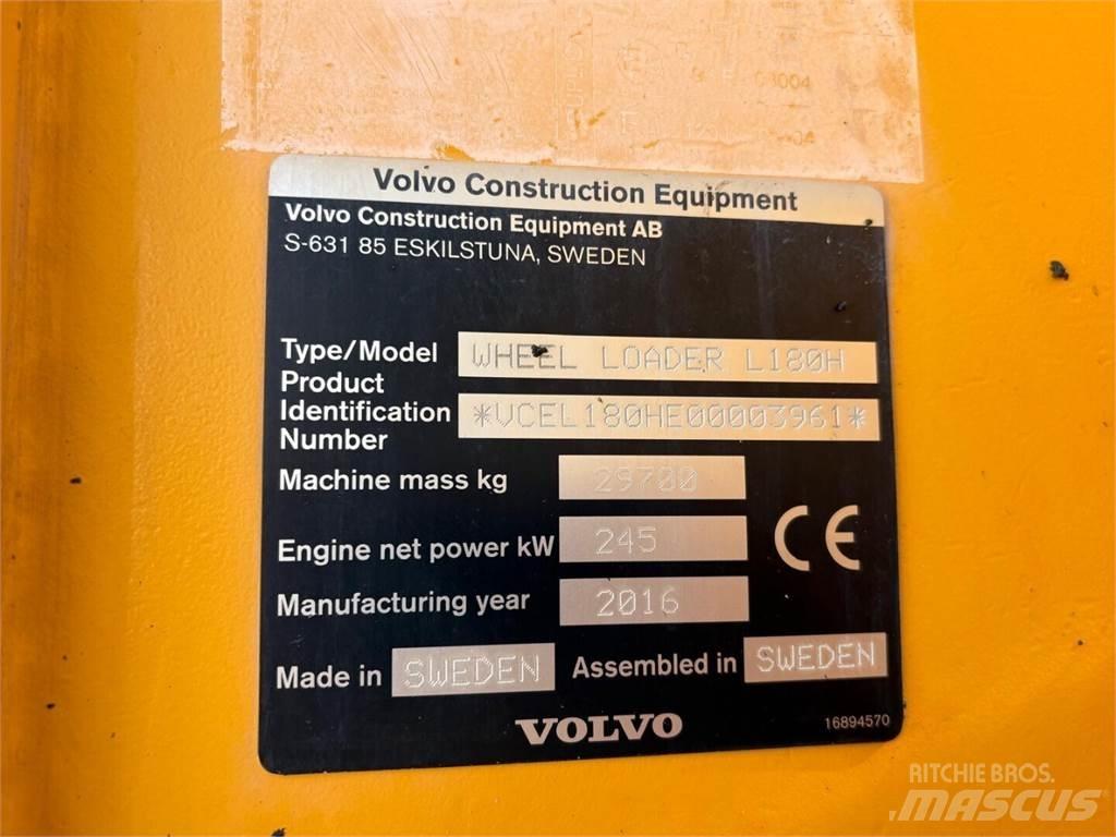 Volvo L 180 H Kolové nakladače